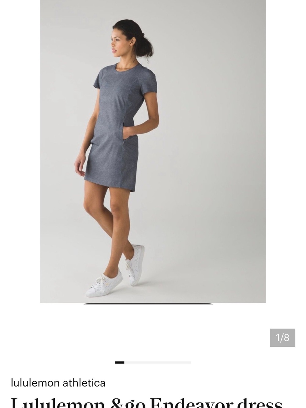 lululemon athletica &go Endeavor  Mini Dress 10